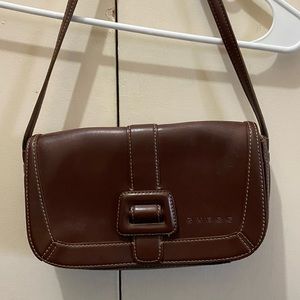 Guess brown leather purse